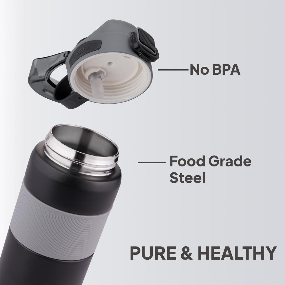 Duro Apex Thermosteel Flask Black / 734ml