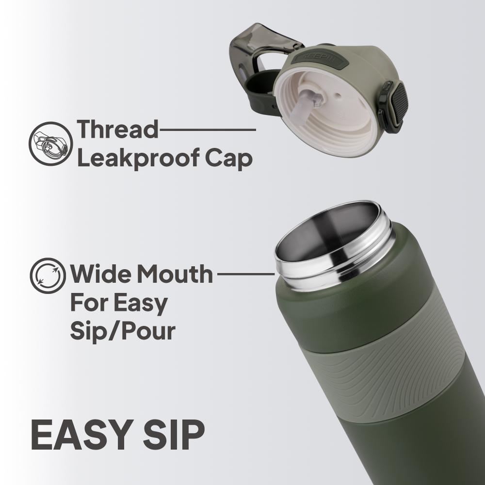 Duro Apex Thermosteel Flask Military Green / 734ml