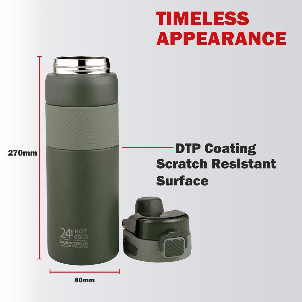 Duro Apex, Thermosteel Flask, 900ml Military Green / 900ml