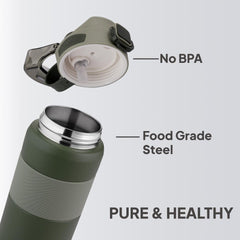 Duro Apex Thermosteel Flask Military Green / 734ml