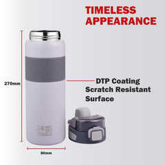 Duro Apex, Thermosteel Flask, 900ml Grey / 900ml