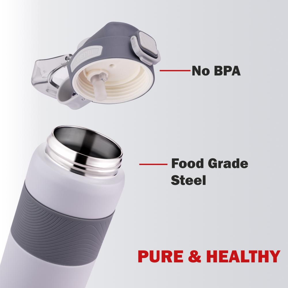 Duro Apex, Thermosteel Flask, 900ml Grey / 900ml