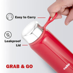 Glitz Thermosteel Flask, 300ml Red / 300ml