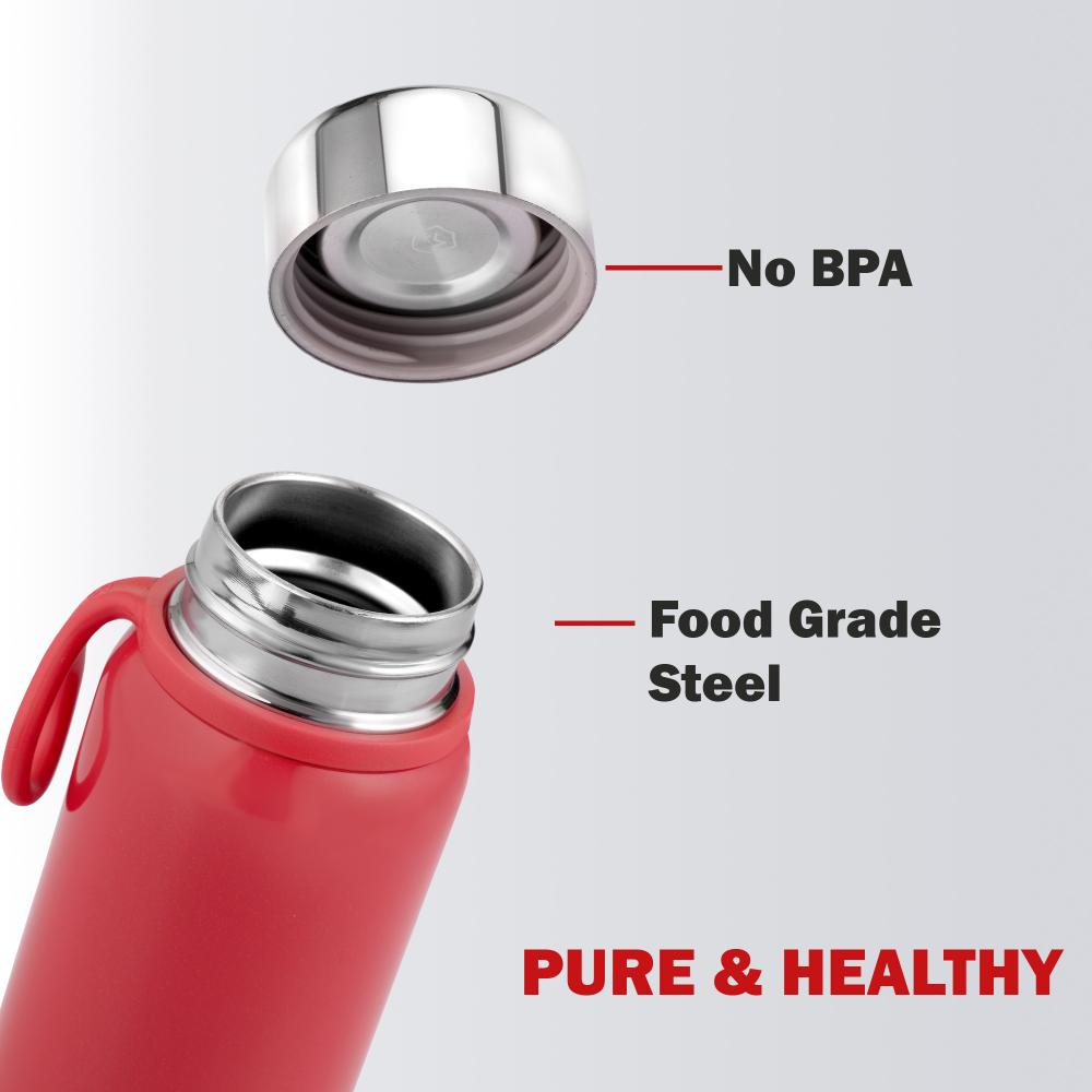 Glitz Thermosteel Flask, 300ml Red / 300ml