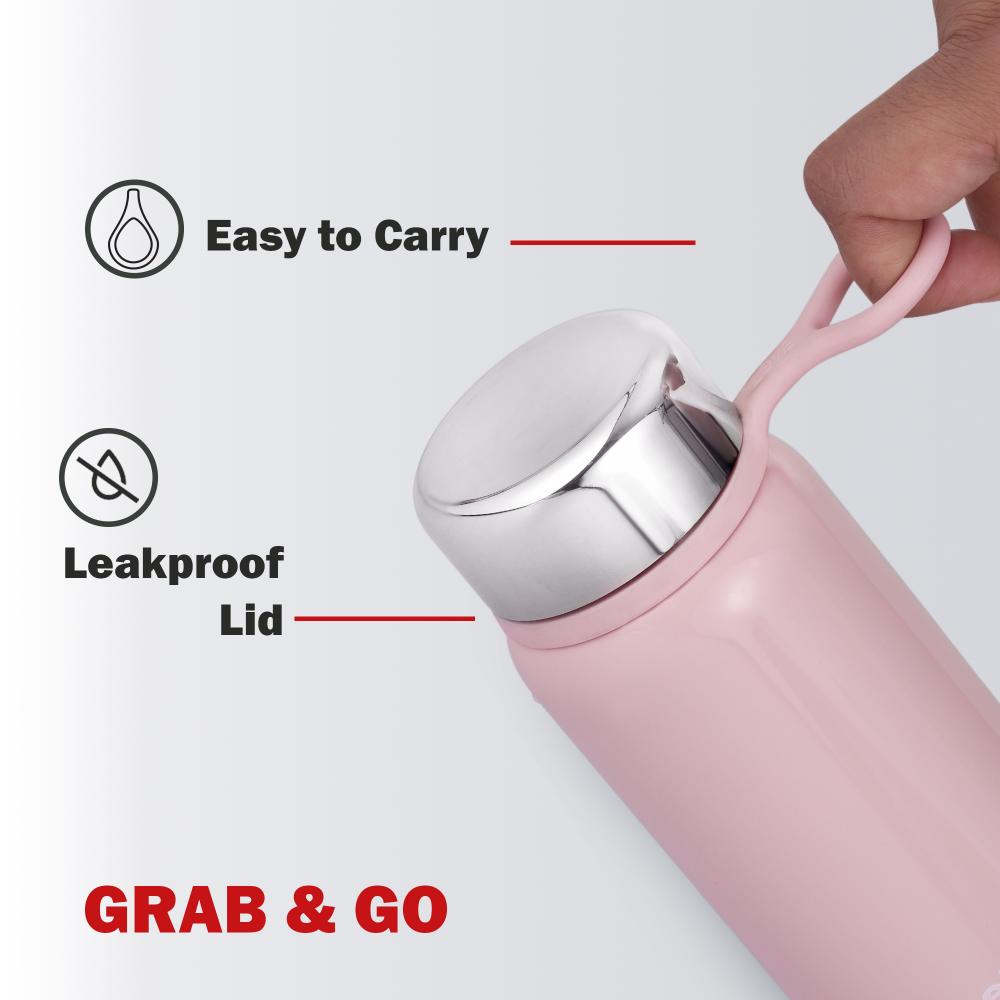 Glitz Thermosteel Flask, 300ml Peach / 300ml