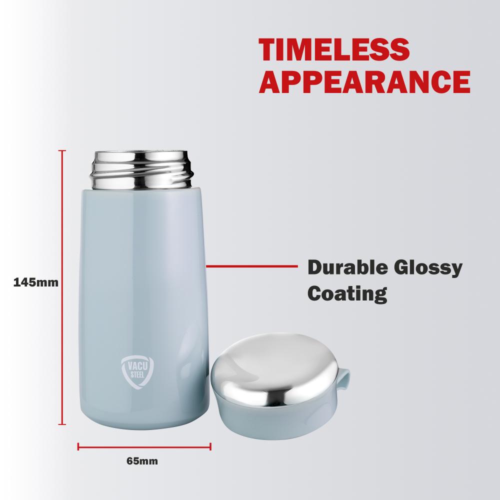 Bliss Thermosteel Flask Light Grey / 300ml