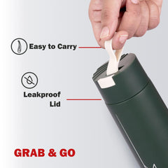 Duke Thermosteel Flask, 400ml Military Green / 400ml