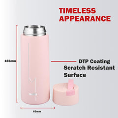 Duke Thermosteel Flask, 400ml Peach / 400ml