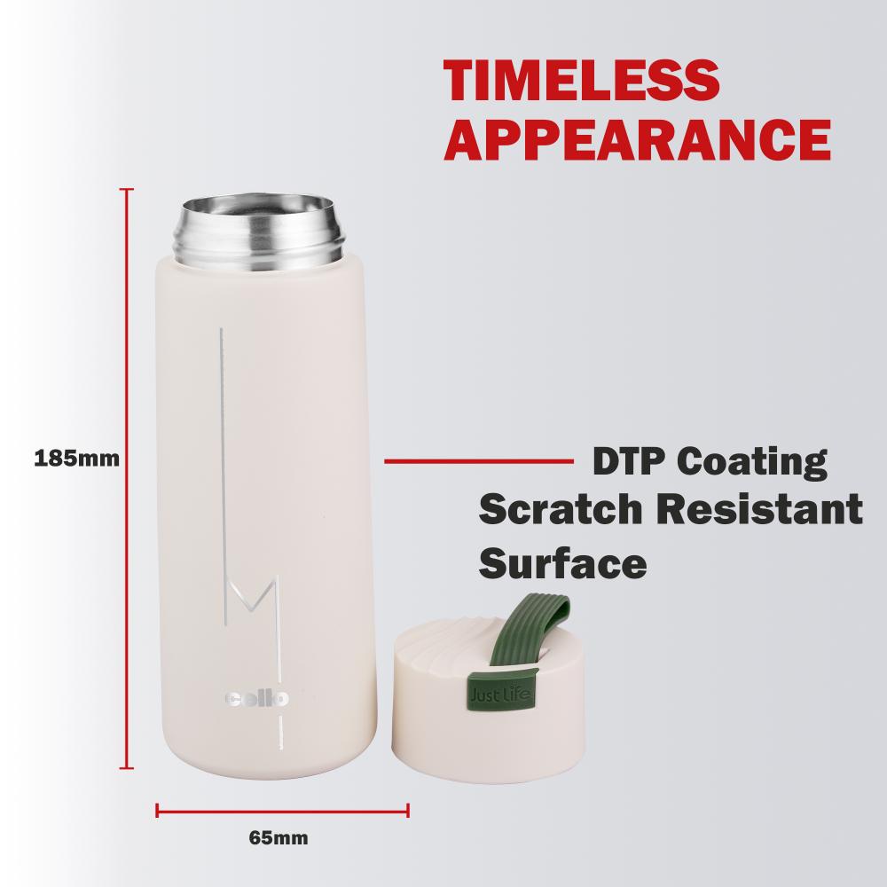 Duke Thermosteel Flask, 400ml Creamy White / 400ml