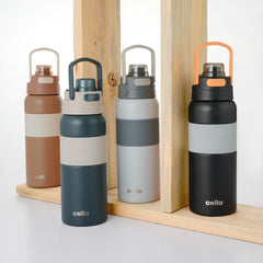 Duro Duet Thermosteel Flask, 900 ml Brown