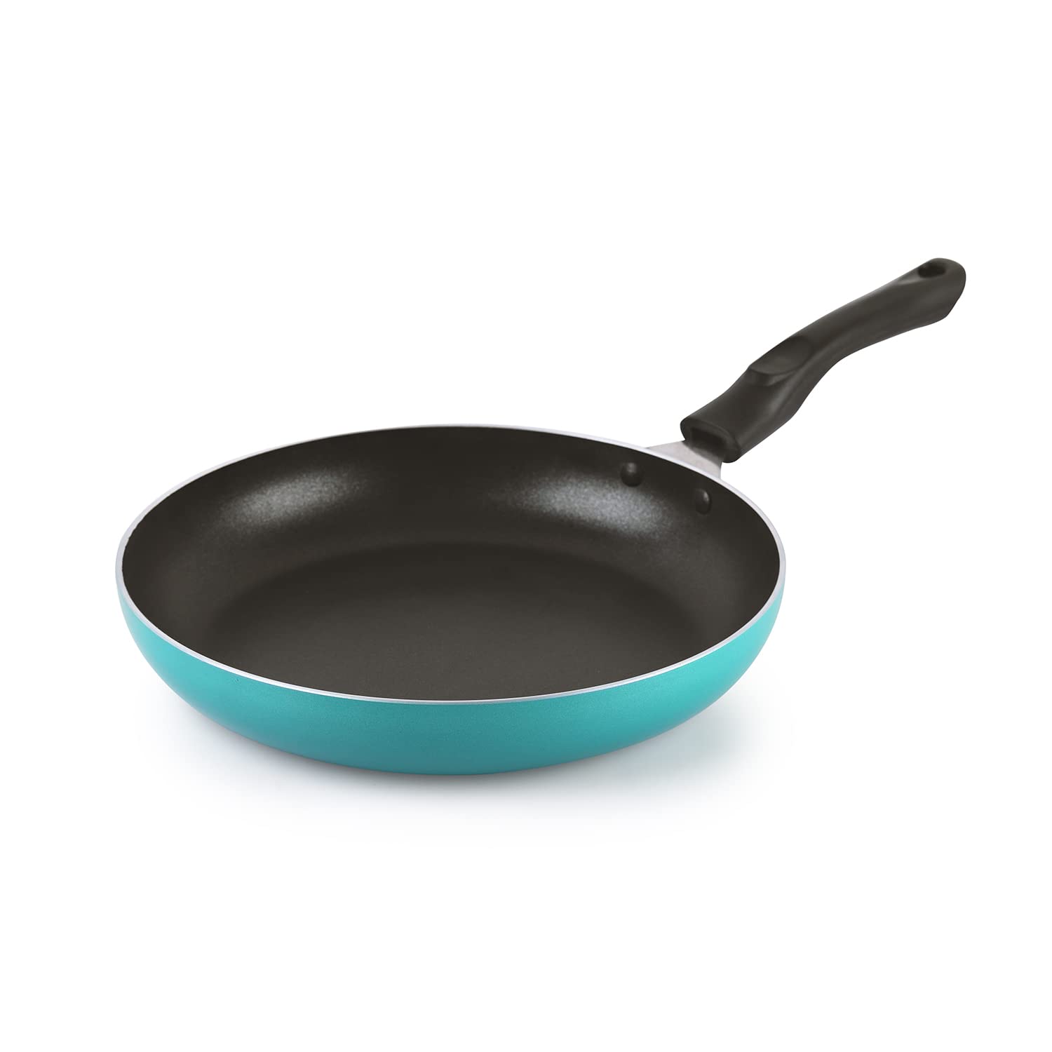 Prima Induction Base Non-Stick Kadhai with Glass Lid / 24cm