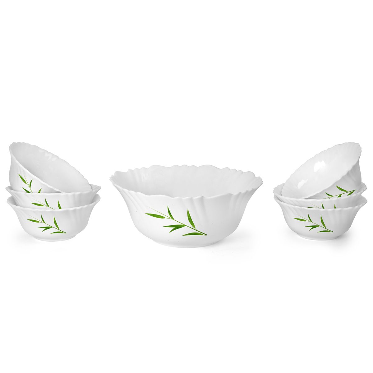 Imperial Series Dessert Set, 7 Pieces Bamboo Grove / 7 Pieces
