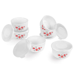 Imperial Series Mini Storage Gift set with lid, 6 Pieces Red Rose Fantasy / 6 Pieces