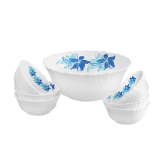 Dazzle Series Pudding Gift Set, 7 Pieces Blue Swirl / 7 Pieces