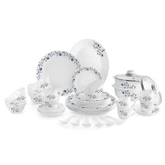 Imperial Series 35 Pieces Opalware Dinner Set for Family of 6 Vinea