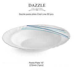 Dazzle Series Pasta Gift Set, 2 Pieces Cool Lines / 2 Pieces