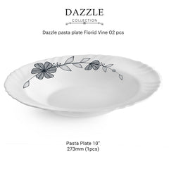 Dazzle Series Pasta Gift Set, 2 Pieces Florid Vine / 2 Pieces