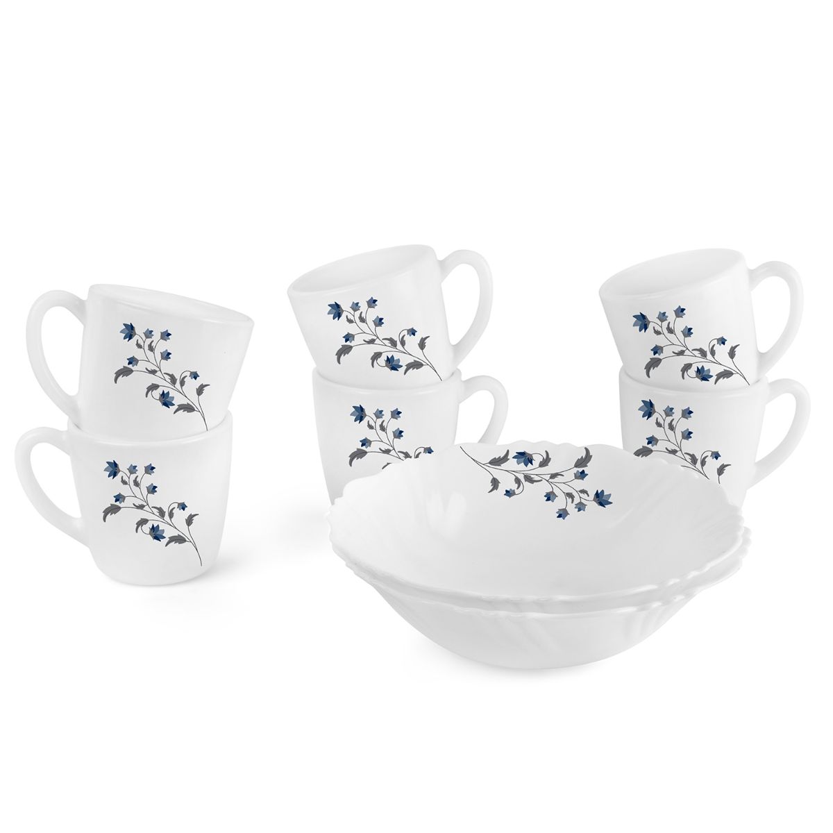 Imperial Series Quick Bite Bowl & Mug Gift set, 8 Pieces Vinea / 8 Pieces