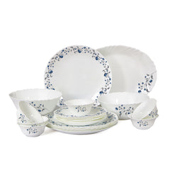 Imperial Series 21 Pieces Opalware Dinner Set for Family of 6 Vinea