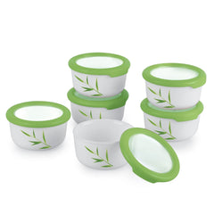 Imperial Series Condiment Gift Set with Premium lid, 6 Pieces Bamboo Grove / 6 Pieces