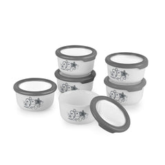 Imperial Series Condiment Gift Set with Premium lid, 6 Pieces Camber Black / 6 Pieces