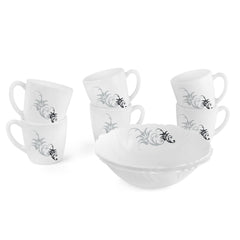 Imperial Series Quick Bite Bowl & Mug Gift set, 8 Pieces Black Magic / 8 Pieces
