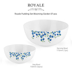 Royale Series Pudding Gift Set, 7 Pieces Blooming Garden / 7 Pieces