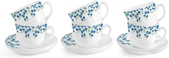 Royale Blooming Garden 6 Pieces Costa Cup & Saucer / 6 Pieces