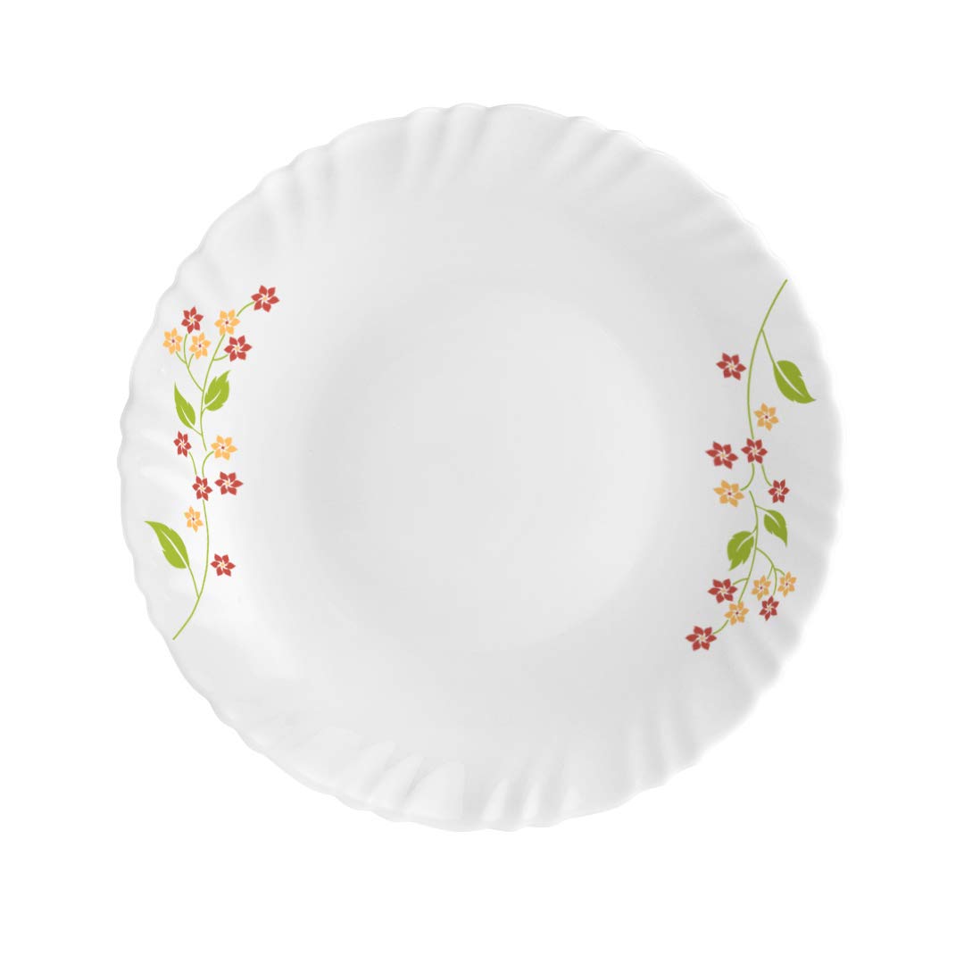 Dazzle Series 35 Pieces Opalware Dinner Set for Family of 6 Secret Garden / With Rice Platter
