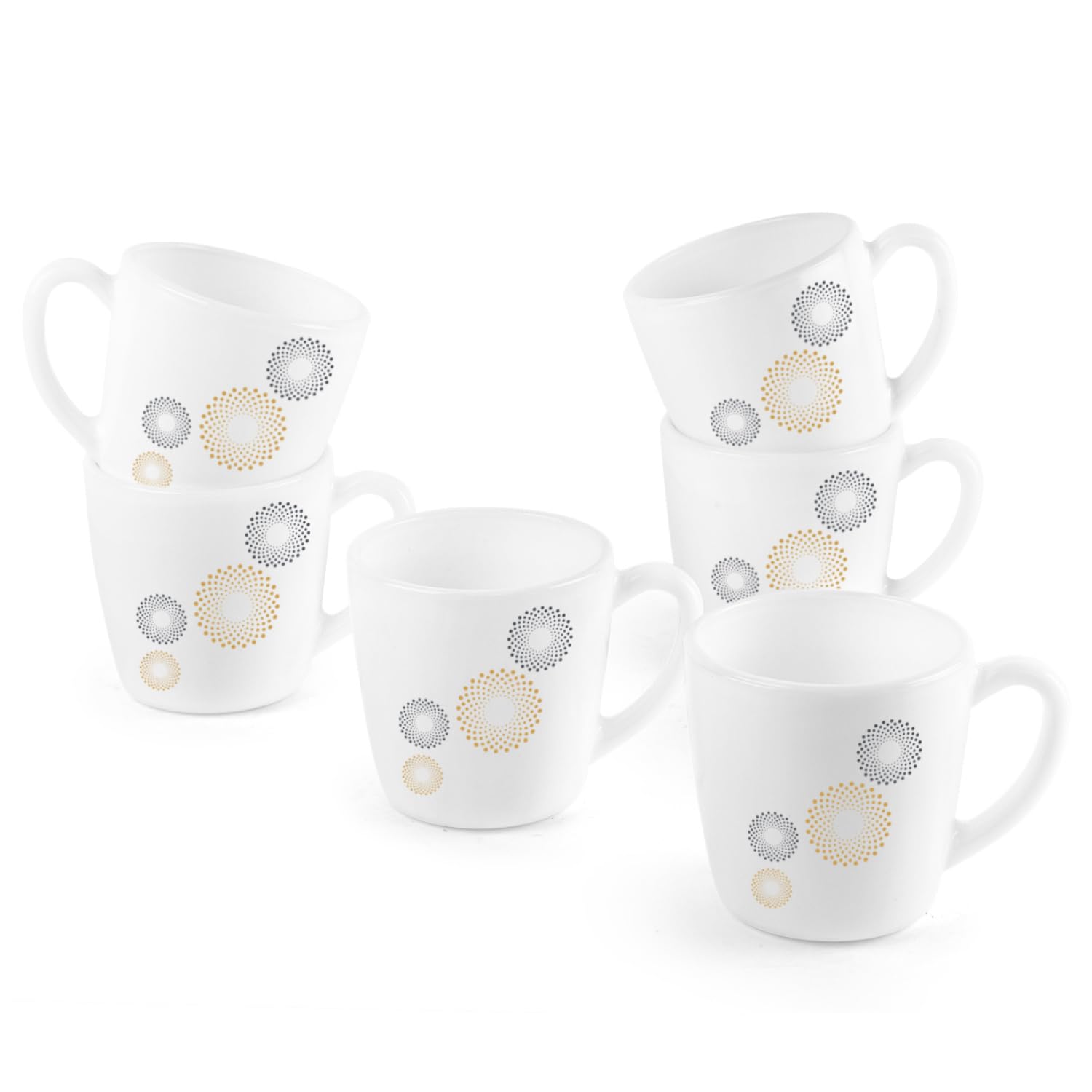 Imperial Crazy Dots Ricca Mugs, 6 Pieces Small / 6 Pieces