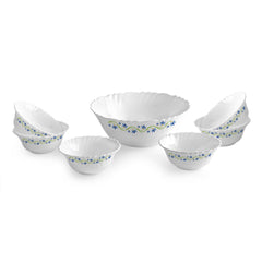 Imperial Series Dessert Set, 7 Pieces Morning Glory / 7 Pieces